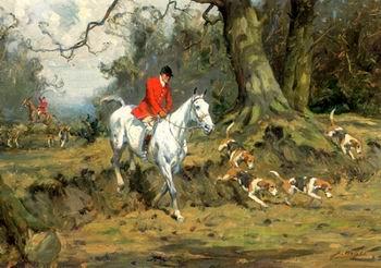 unknow artist Classical hunting fox, Equestrian and Beautiful Horses, 228. Germany oil painting art